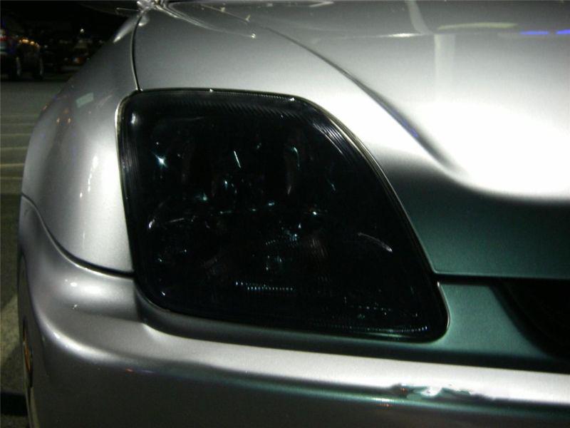 Honda prelude smoke colored headlight film  overlays 1997-2001