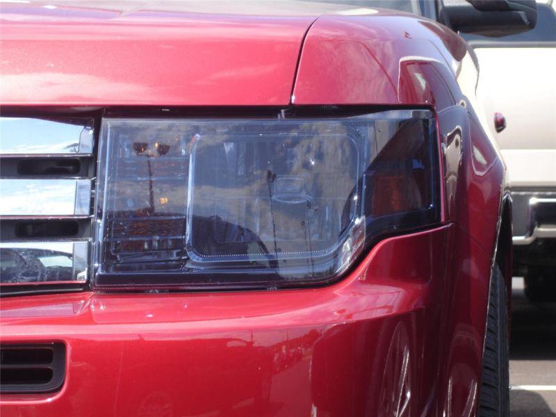 Ford flex smoke colored headlight film  overlays 2009-2010