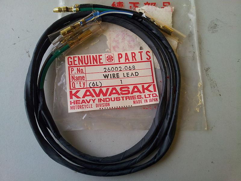 Kawasaki z 200 a wiring harness lead 26002-068 nos