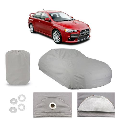 Mitsubishi lancer 6 layer car cover fit outdoor water proof rain snow sun dust