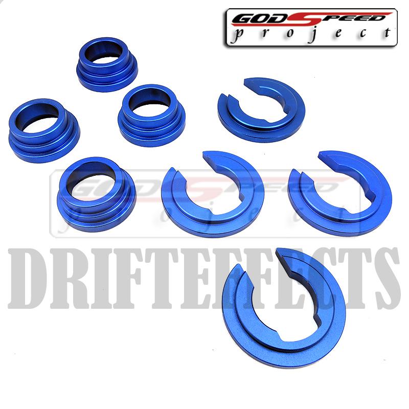 Godspeed s13 s14 silvia z32 fairlady blue subframe sun frame bushing collar set