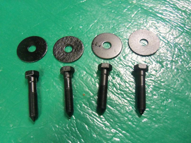 1970 81 camaro firebird frame to body mount bolts original oem set of 4 rs z28 