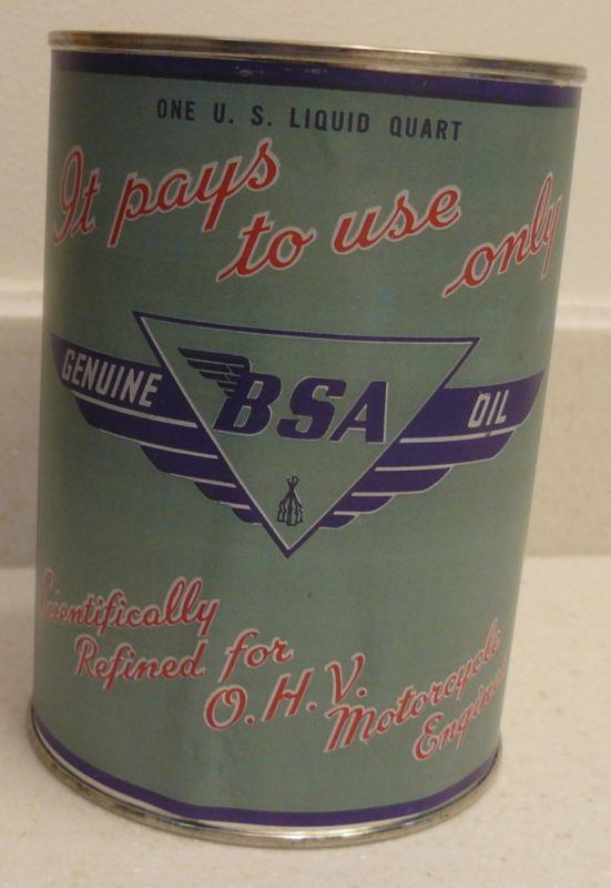 Bsa oil can reproduction-great looking