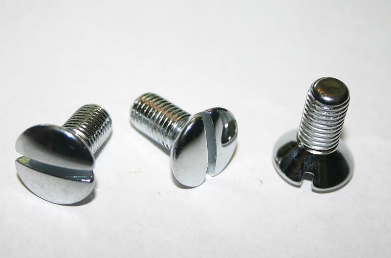 Harley shift gate screws 2210-36 chrome 1936-1947 twins ul el fl wl wla wlc