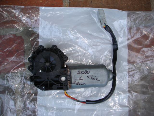 2000 honda civic drivers  side window motor 2 door used