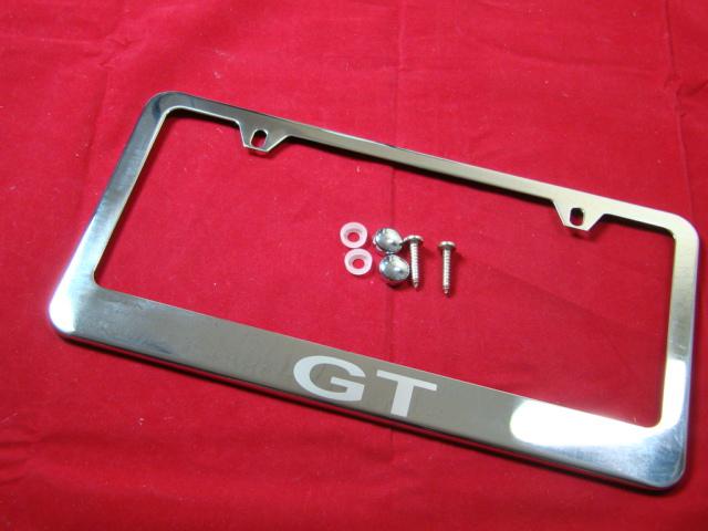 Bentley  gt  license plate frame stainless steel chrome