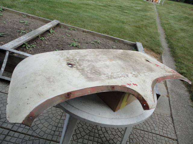 1953 1954 1955 corvette original fiberglass  decklid 