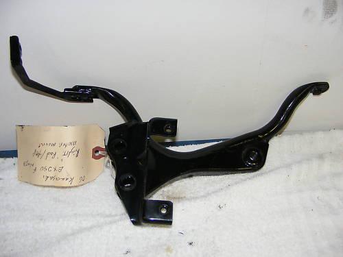 06 kawasaki ex250f ninja  motor radiator mount right