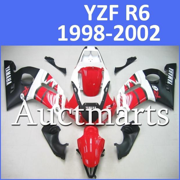 Fit yamaha yzfr6 98 99 00 01 02 yzf r6 1998 1999 2000 2001 2002 fairing d11 h27