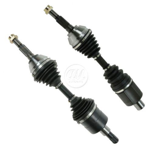 Front cv axle shaft pair for chevy hombre bravada pickup truck s10 s-15