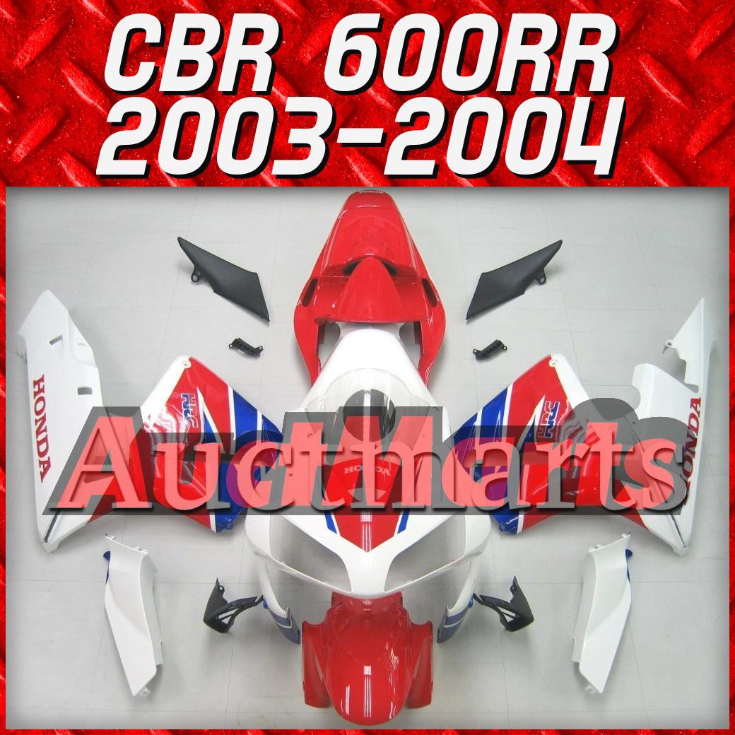 Fit honda 03 04 cbr600rr cbr 600 rr 2003 2004 fairing kit abs plastics c10 a89