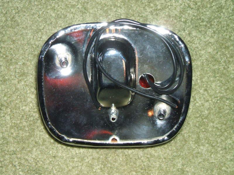 1955 - 1972 harley davidson tail light new never used pan head shovel head