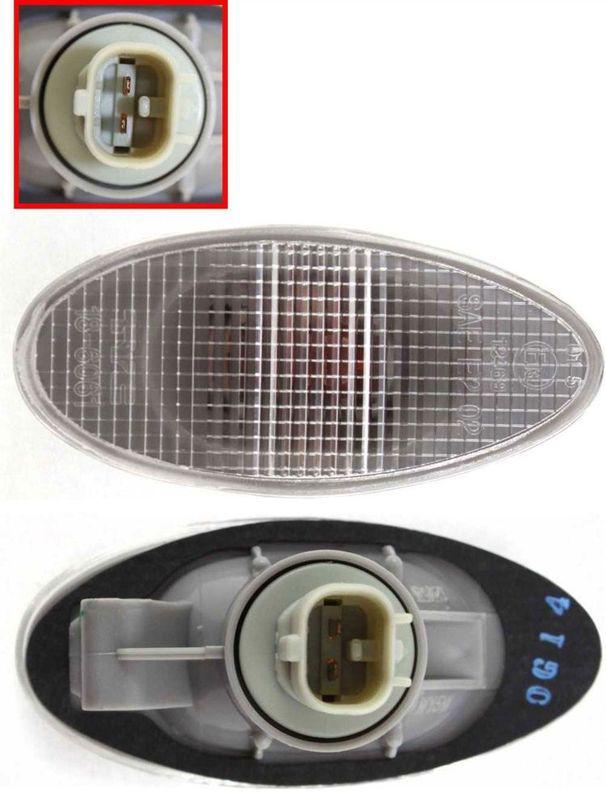 Side marker light lamp assembly fits driver left or passenger right side