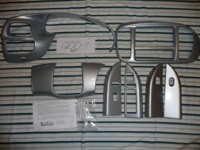 Ford f150 f 150 crew molded dash kit sim brushed aluminum premium!!!!