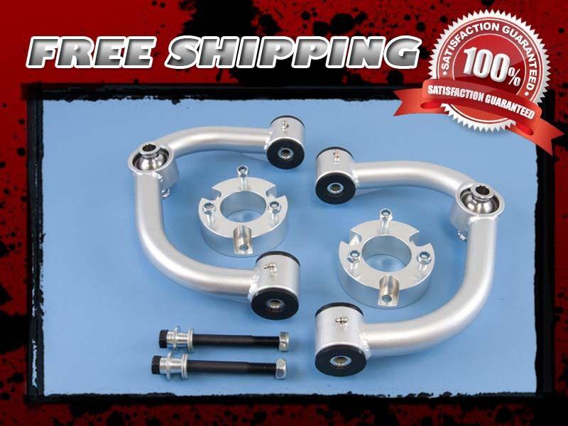 Silver aluminum coil spacer lift kit front 3.5" 4x4 4wd fx4 w/ control arm