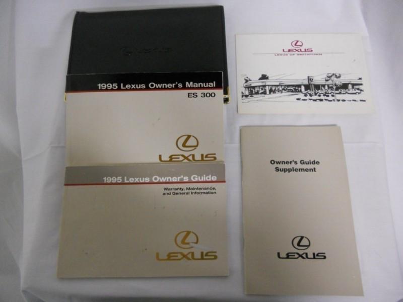 1995 lexus es300 owner's manual with oem lexus booklet free shipping