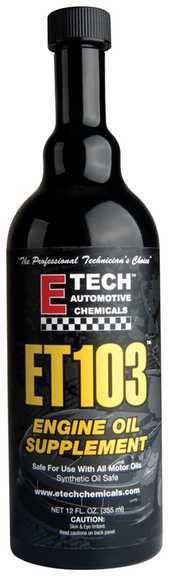 Etech chemical eti et103 - engine oil additive, etech automotive chemicals; 1...