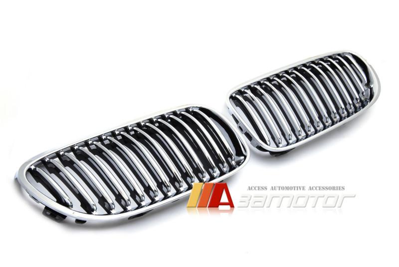 2011 up bmw e92 e93 lci 3-series 328i 335i chrome front kidney grilles grz2