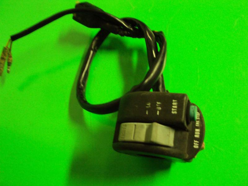 Kawasaki prairie 300 2x4 01 start stop light switch tested