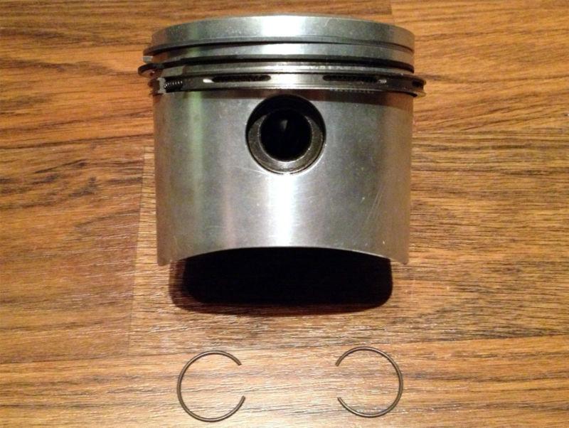 New ducati 450cc single 86mm std piston kit w/ rings pin + clips