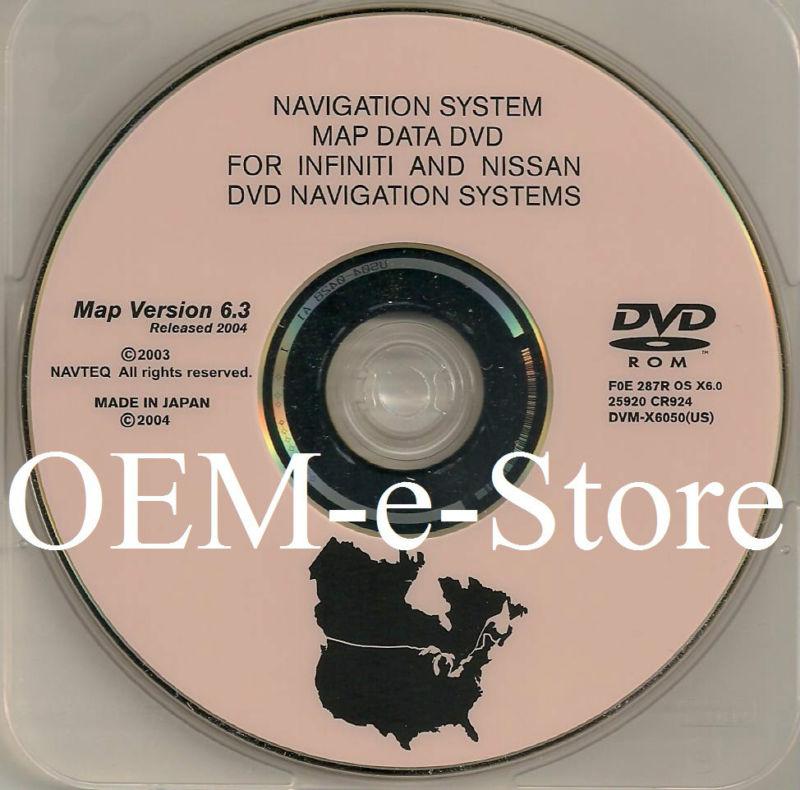 2003 2004 2005 nissan 350z grand touring enthusiast navigation dvd map ver 6.3 