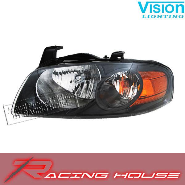 L/h headlight driver side lamp kit unit 2004-2006 nissan sentra se-r spec v