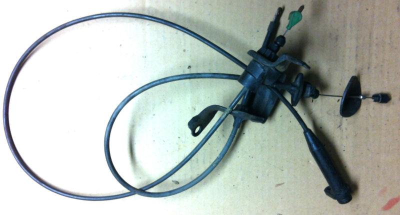 86-92 camaro 2.8 v6 at accelerator detent cables & bracket 