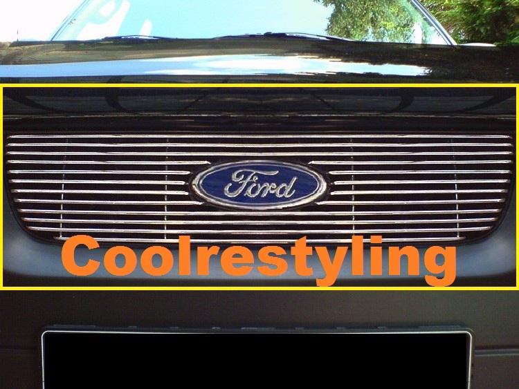 2005 06 07 ford escape billet grille grill insert 1pc uppper logo shown