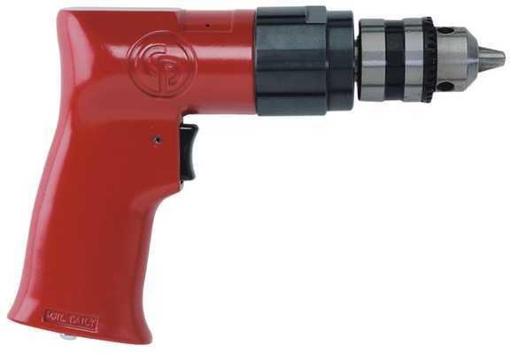 Chicago pneumatic cp  cp785 - air drill, chicago pneumatic; 3/8"" chuck - pis...