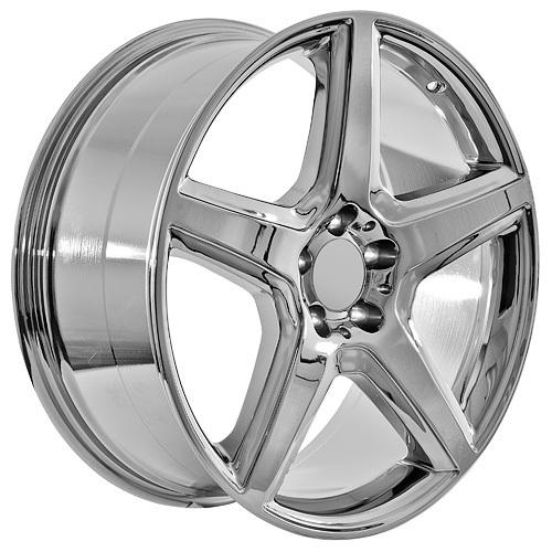 19" chrome mercedes benz c e s sl amg c320 e500 s550 sl500 sl550 wheels rims