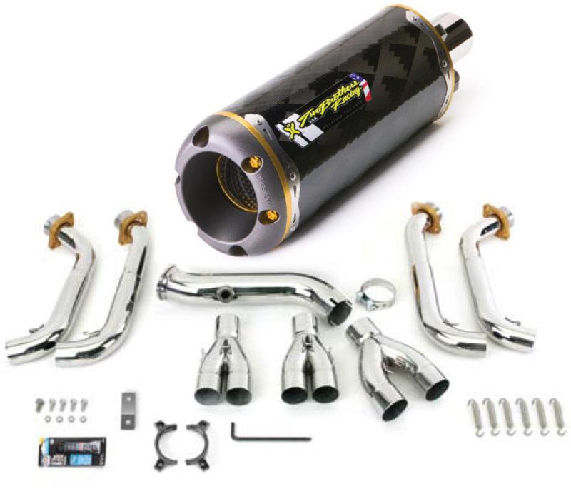 Two bros 005-1460107 m2 vale carbon complete full exhaust yamaha r6 2006-2007