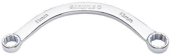 Carlyle hand tools cht hmw1113m - wrench, half moon box end; 11 mm x 13 mm; 1...