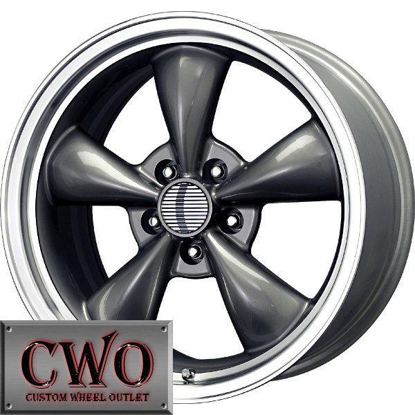 20 gunmetal replica bullitt wheels rim 5x114.3 5 lug altima maxima eclipse camry