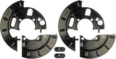 Dorman backing plates rear disc brake steel edp coated cadillac chevy gmc pair