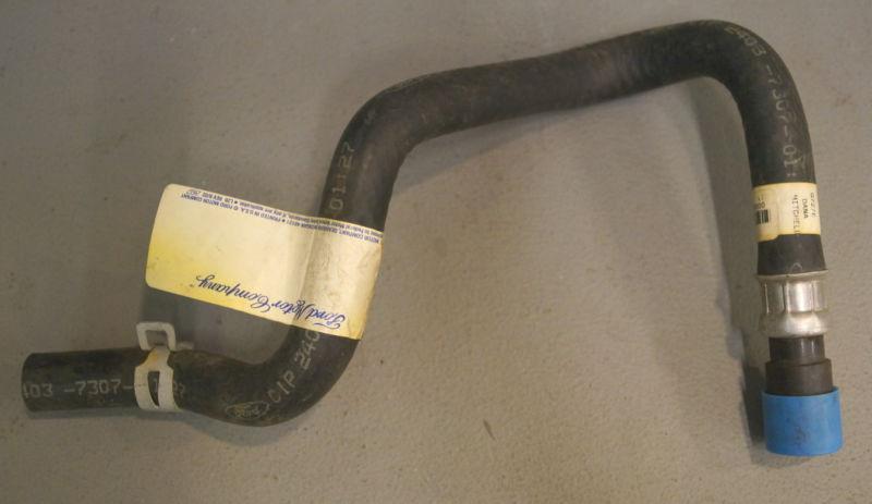 Nos genuine oem ford 2c2z-18472-aa ~ hose heater water lh-23445