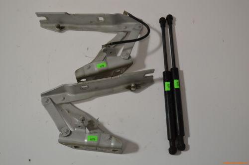 E60 e61 hood hinges w/ shocks hinge set left right 41617120275 41617120276 #4078