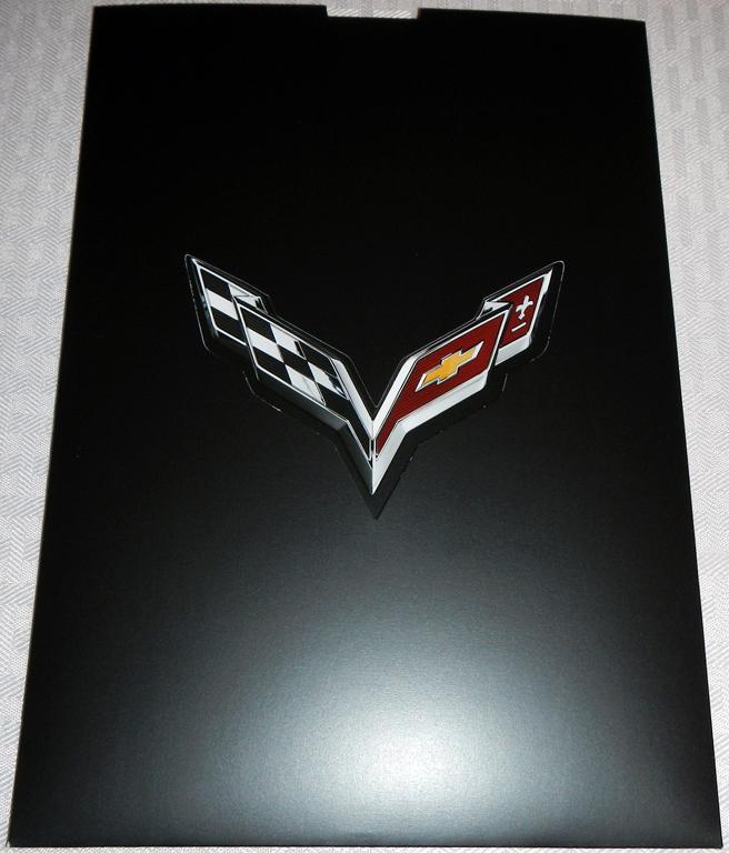 Brand new 2014 chevrolet corvette stingray brochure