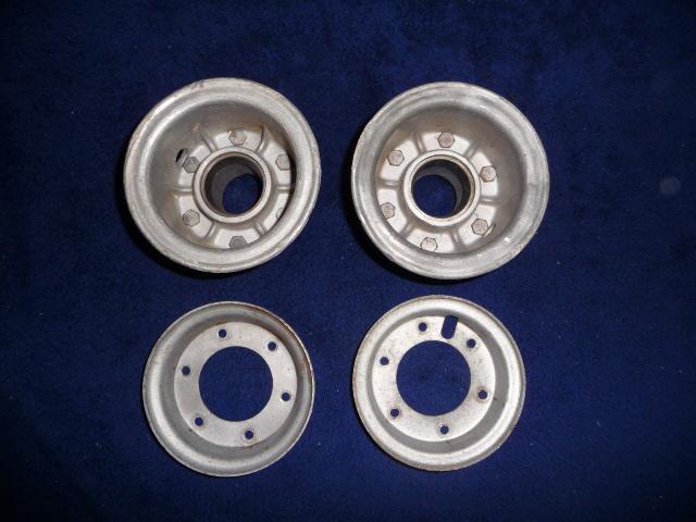 Vintage hands wheels for go kart - 4 inch