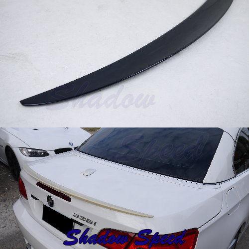 Painted e93 bmw convertible performance style trunk spoiler 354