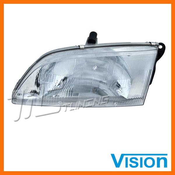 98-99 mazda 626 dx es lx driver l/h left side head light lamp assembly composite