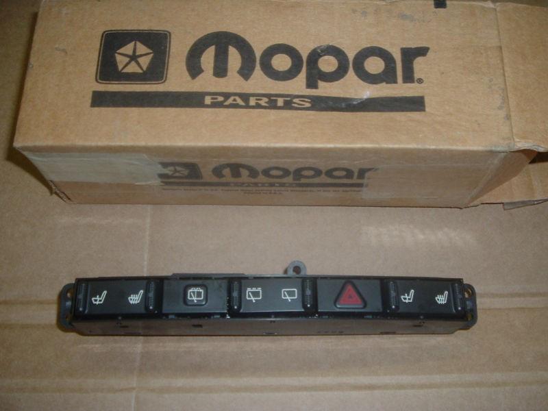 2001-07 dodge caravan town & country rear wiper hazard switch  04685842aa nib