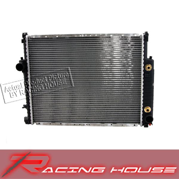 1988 1989 1990 1991 bmw 2 row cooling assembly radiator 325 series 2.5l/2.7l