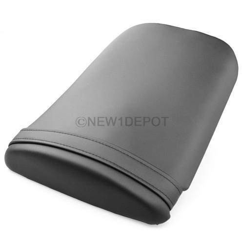 Black leather rear passenger pillion seat cover for honda cbr 600rr f5 03-06 new