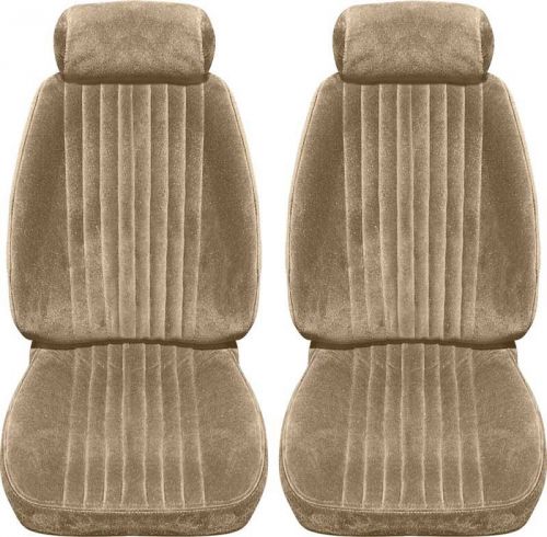 1985 - 1992 firebird trans am seat cover set toast front and rear