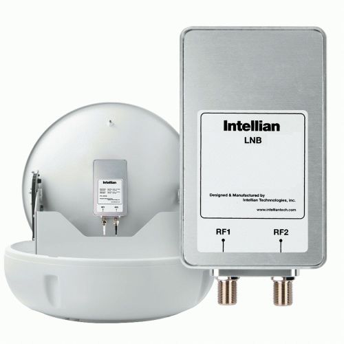 New intellian s2-0806 dla/latin lnb - 10.5ghz, 2 ports