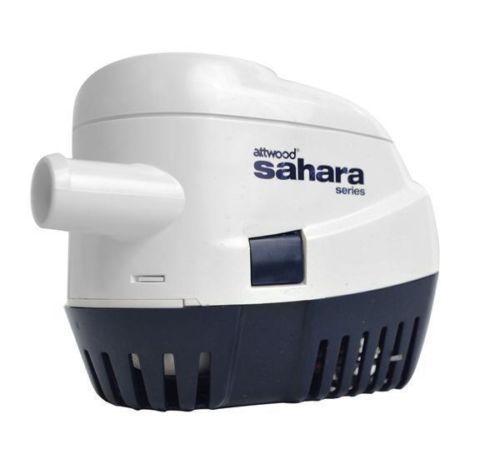 Attwood sahara s500 12v 500 gph  automatic bilge pump  boat rv marine