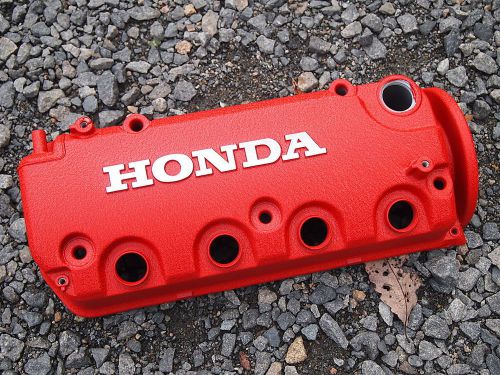 Powder coated d16y7 d16y8 vtec valve cover civic honda