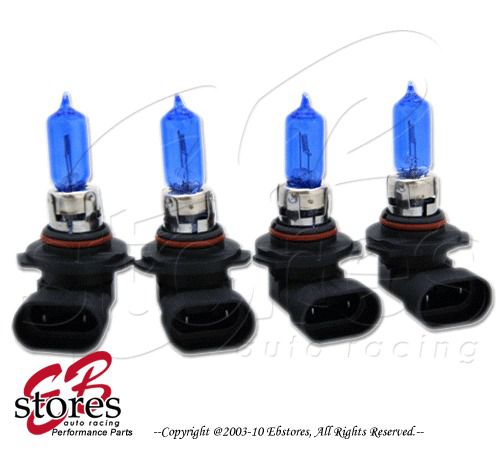 4pcs 5000k super white 9005 12v 65w xenon gas hid high beam light bulb 2 pair