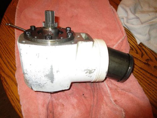 Volvo penta aq 100 lower unit upper gear transmission box pznr 32414 works good