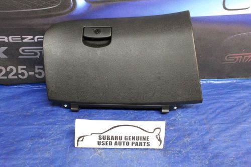 08-14 2008-2014 subaru wrx sti sedan glove box assembly charcoal grey